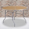 Round Wood Folding Tables