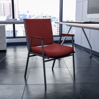Fabric Side Stack Chairs
