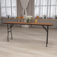 Rectangular Wood Folding Tables