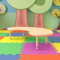Half-Moon Colorful Activity Tables