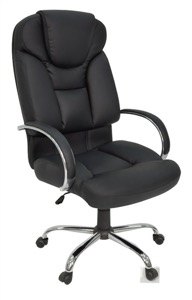 Regency Office Chair - Goliath Big & Tall Black Leather