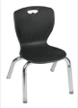 Regency Classroom Chair - Andy 12" Stack Chair - Black