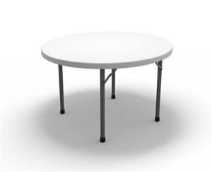 7700 Series, 60" Round Folding Table, 29"H