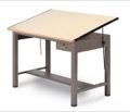 Mayline Ranger Steel Four-Post Drawing & Drafting Table