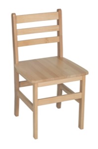 Regency Classrrom Chair - Atlas 18" Chair - Natural