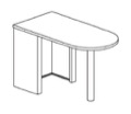 CSII Peninsula Freestanding Tables, 60"W x 24"D x 29"H