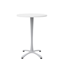 Cha-Cha 30" Round Occasional Table with 42"H X-Base