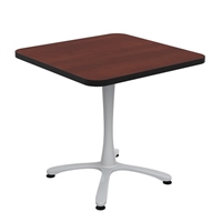 Cha-Cha 30" Square Occasional Table with 29"H X-Base