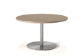 ERG Corsa Round Cafe Table with Stainless Steel Base