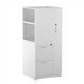 Great Openings Wardrobe Bookcase Tower 3 Drawer File - 56"H