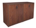 Legacy Stand Up Side to Side Storage Cabinet/ Storage Cabinet - Cherry