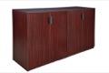Legacy Stand Up Side to Side Storage Cabinet/ Storage Cabinet - Mahogany
