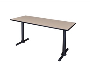 Cain 60" x 24" Training Table - Beige