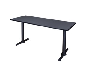 Cain 60" x 24" Training Table - Grey