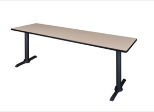 Cain 84" x 24" Training Table - Beige