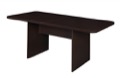 Niche Mod 6' Conference Table with No-Tools Assembly - Truffle