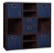 Niche Cubo Storage Set - 6 Full Cubes/6 Half Cubes with Foldable Storage Bins - Truffle/Blue