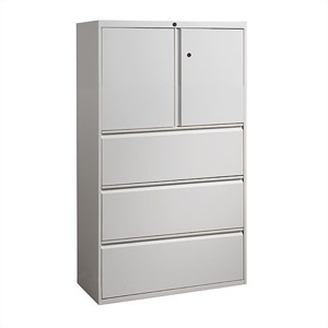Great Openings Storage - Lateral File - 3 Drawer with Storage Cabinet - 65 7/8"H x 36"W