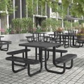 Expanded Metal Picnic Tables