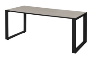 Structure 72" x 30" Training Table - Maple/Black