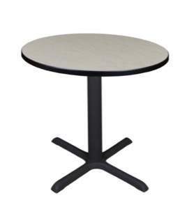 Cain 30" Round Breakroom Table - Maple