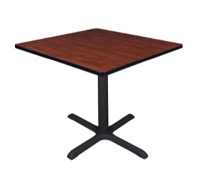 Cain 36" Square Breakroom Table - Cherry