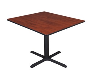 Cain 48" Square Breakroom Table - Cherry