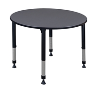 Kee Classroom Table - 48" Round Height Adjustable