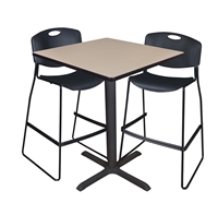 Cain Cafe-Height Table - 36" Square