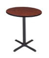 Cain 36" Round Cafe Table - Cherry