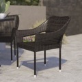 Wicker Stack Chairs
