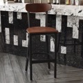 Metal/Wood Restaurant Barstools