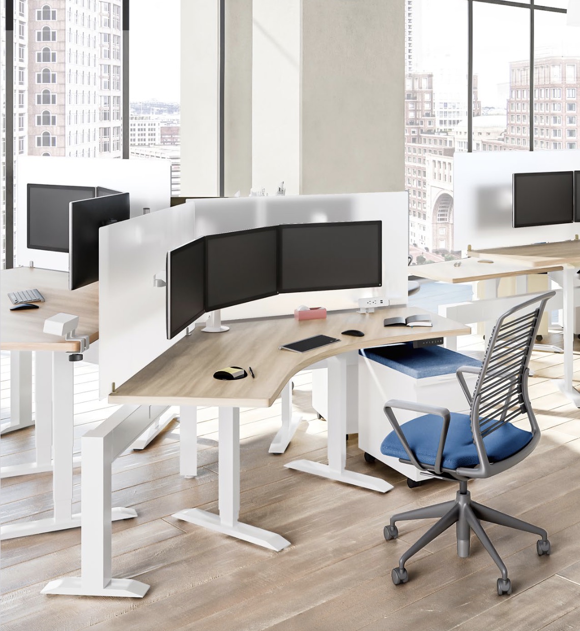 HAT Collective STAXX Adjustable Monitor Arms