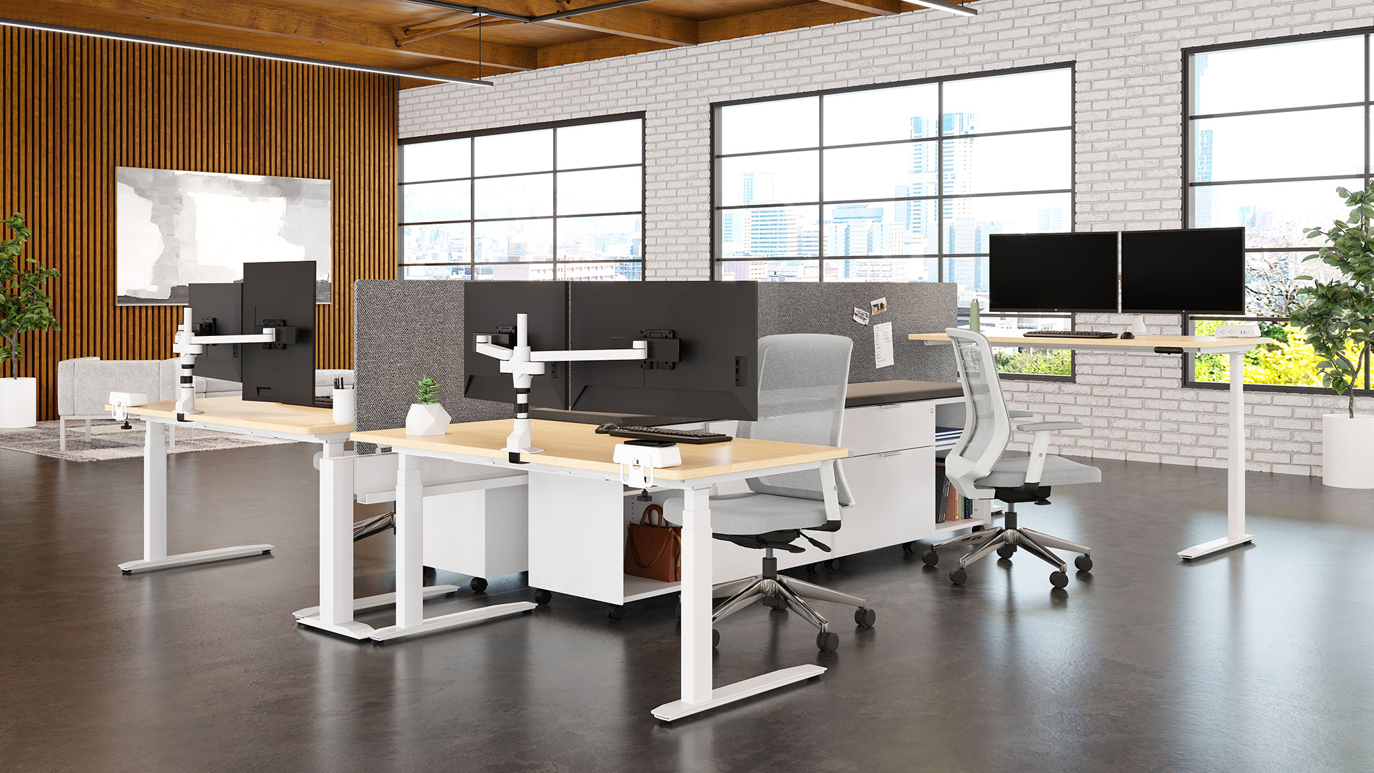 HAT Collective Height-Adjustable Workstations