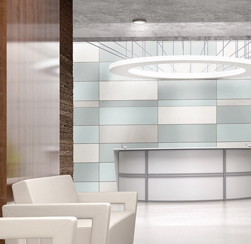 OFM Marque Reception Desk with Distinct Seating
