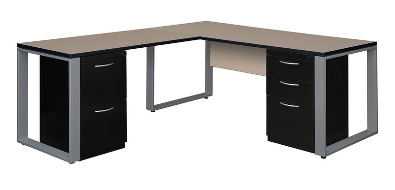 Structure Desk with Fusion Cabinets