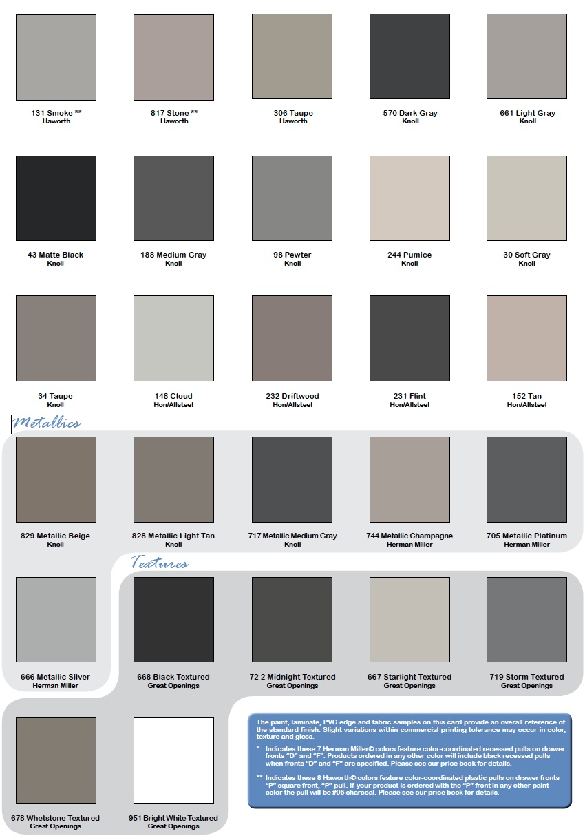 Great Openings Paint Selections