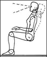 Figure 7. Reclined sitting posture