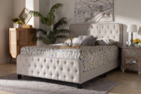 Bedroom Furniture Transitional Panel Beds