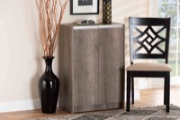 Baxton Studio Entryway Furniture Shoe Cabinets