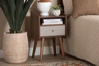 Baxton Studio Bedroom Furniture Nightstands