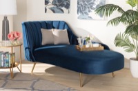 Baxton Studio Living Room Furniture Chaises