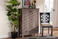 Baxton Studio Entryway Furniture Shoe Cabinets