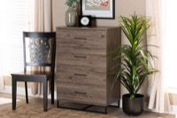 Baxton Studio Bedroom Furniture Chests