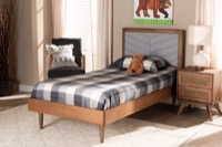 Baxton Studio Kids Room Furniture Platform Beds