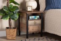 Baxton Studio Bedroom Furniture Nightstands