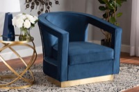 Baxton Studio Living Room Furniture Chairs