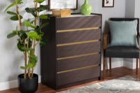 Baxton Studio Bedroom Furniture Chests