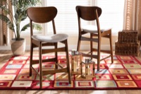 Baxton Studio Dining Room Counter Stools