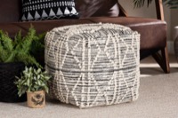 Baxton Studio Living Room Furniture Ottomans
